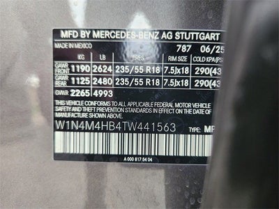 2026 Mercedes-Benz GLB GLB 250 4MATIC®