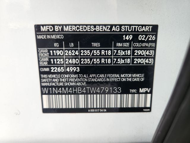 2026 Mercedes-Benz GLB GLB 250 4MATIC®