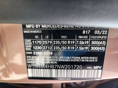 2022 Mercedes-Benz GLB GLB 250 4MATIC®