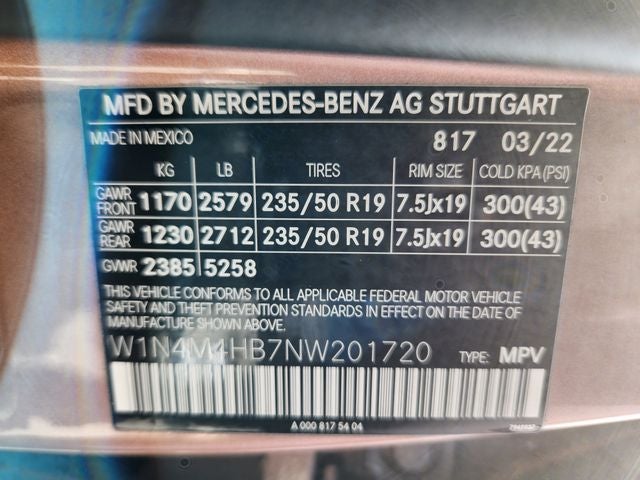 2022 Mercedes-Benz GLB GLB 250 4MATIC®
