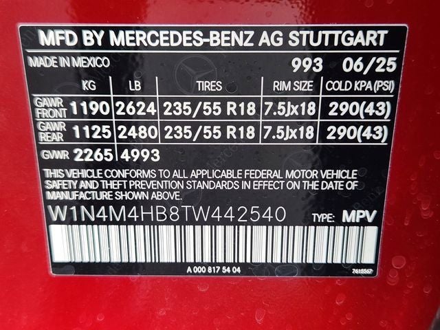 2026 Mercedes-Benz GLB GLB 250 4MATIC®