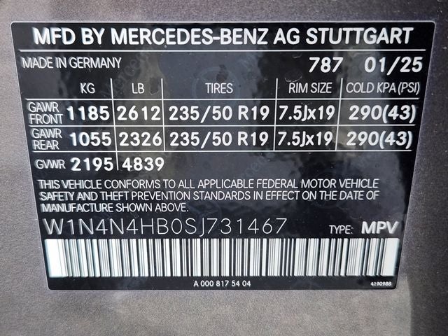 2025 Mercedes-Benz GLA GLA 250 4MATIC®