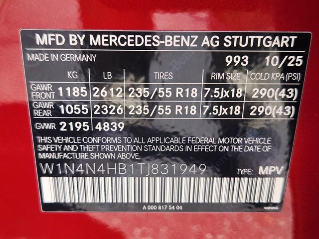 2026 Mercedes-Benz GLA GLA 250 4MATIC®