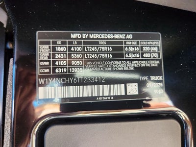 2026 Mercedes-Benz Sprinter 2500 Cargo 170 WB High Roof