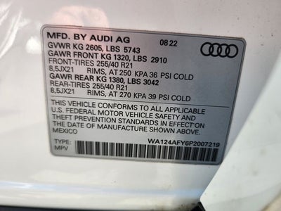2023 Audi SQ5 Sportback Premium Plus quattro