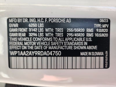 2024 Porsche Cayenne Base