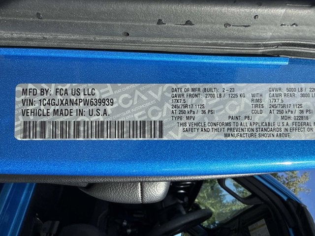 2023 Jeep Wrangler Sport S