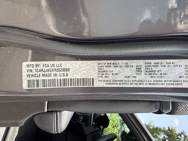 2024 Jeep Grand Cherokee L Altitude X