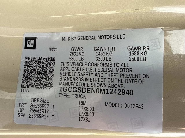 2021 Chevrolet Colorado 2WD Z71