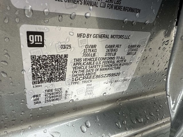 2025 Chevrolet Silverado 1500 LTZ