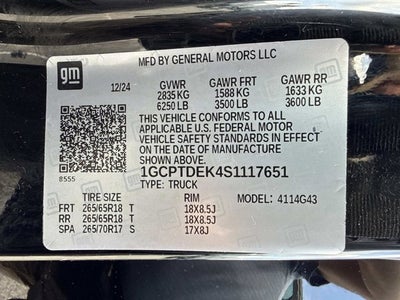 2025 Chevrolet Colorado 4WD Z71