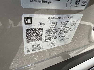 2026 Chevrolet Traverse AWD Z71