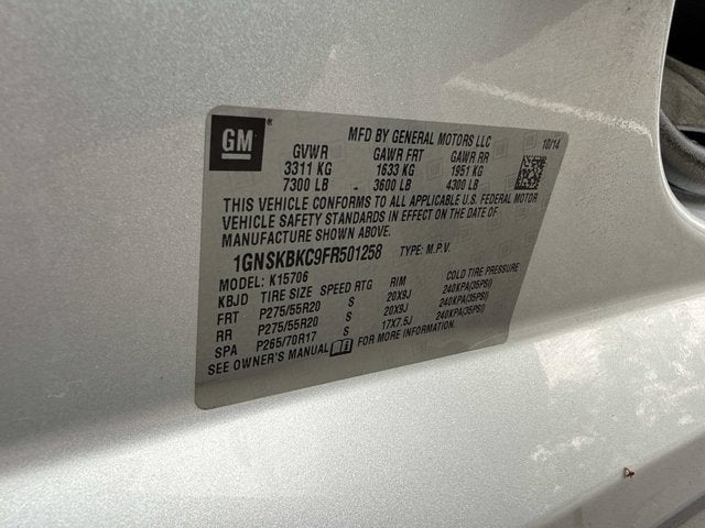 2015 Chevrolet Tahoe LT