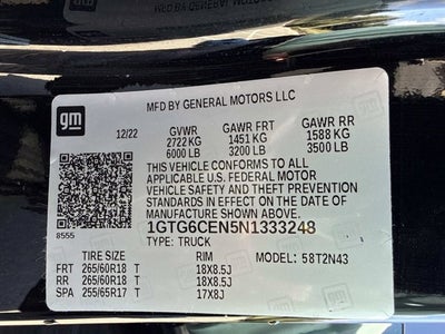 2022 GMC Canyon 4WD Elevation