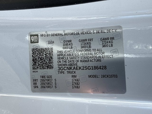 2025 Chevrolet Silverado 1500 Work Truck