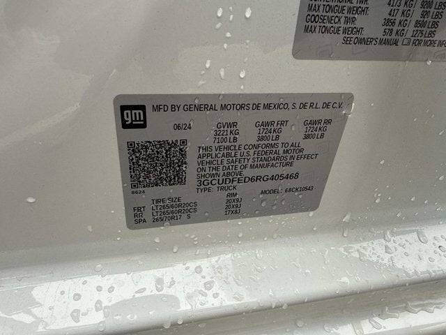 2024 Chevrolet Silverado 1500 LT Trail Boss