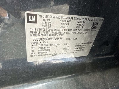 2017 Chevrolet Silverado 1500 LTZ
