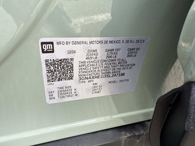 2025 Chevrolet Equinox FWD LT