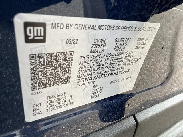 2022 Chevrolet Equinox RS