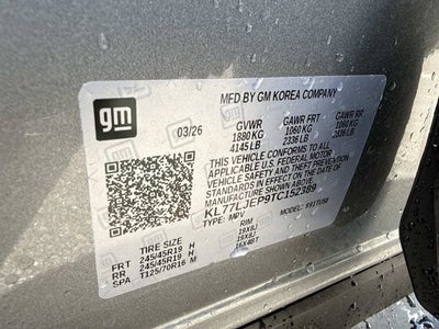 2026 Chevrolet Trax 2RS