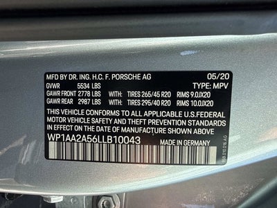 2020 Porsche Macan Base