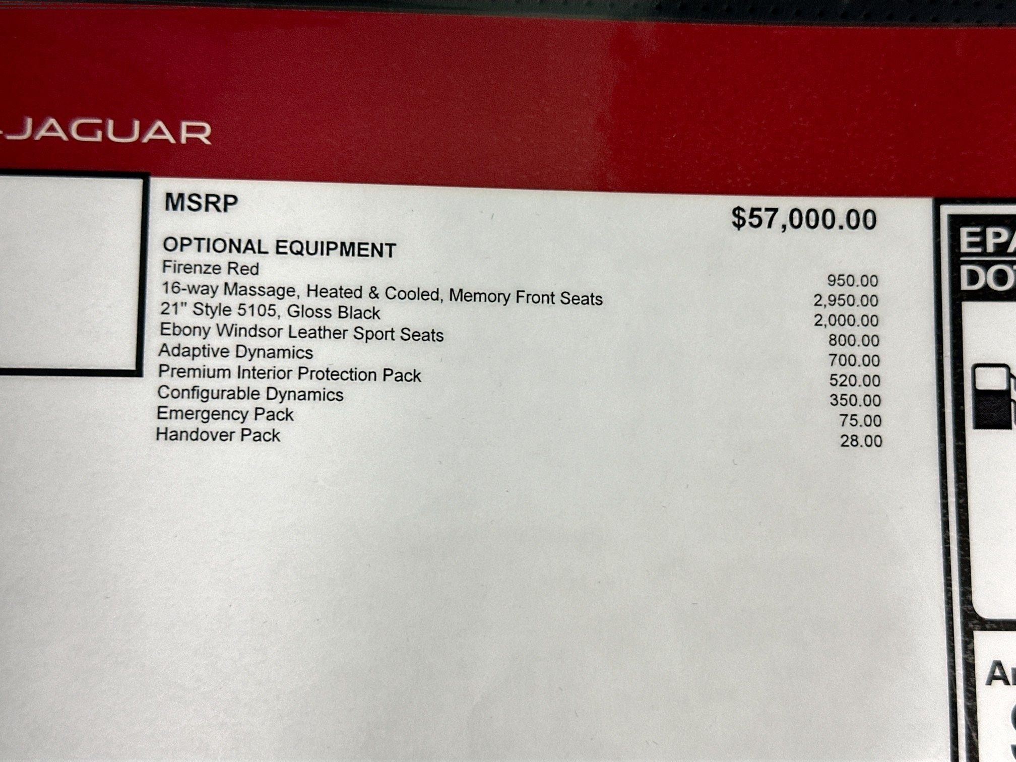 2026 Jaguar F-PACE P250 R-Dynamic S