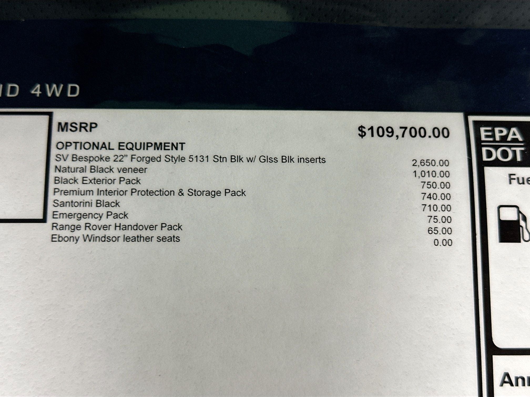 2025 Land Rover Range Rover Sport Dynamic SE