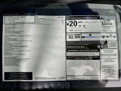 2026 Land Rover Discovery Sport Landmark
