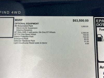 2026 Land Rover Defender 110 S