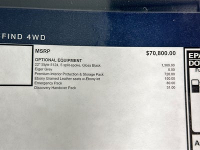 2026 Land Rover Discovery Gemini Edition