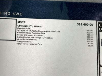 2026 Land Rover Range Rover Velar S