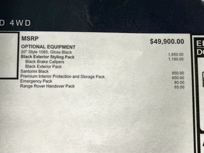 2026 Land Rover Range Rover Evoque S