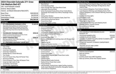 2024 Chevrolet Colorado Z71