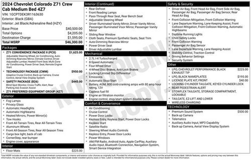 2024 Chevrolet Colorado Z71