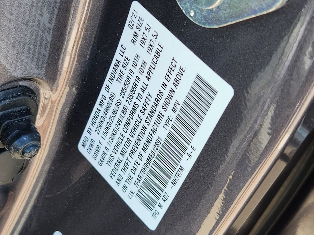 2021 Honda CR-V Hybrid Touring