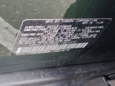 2026 Subaru Outback Premium