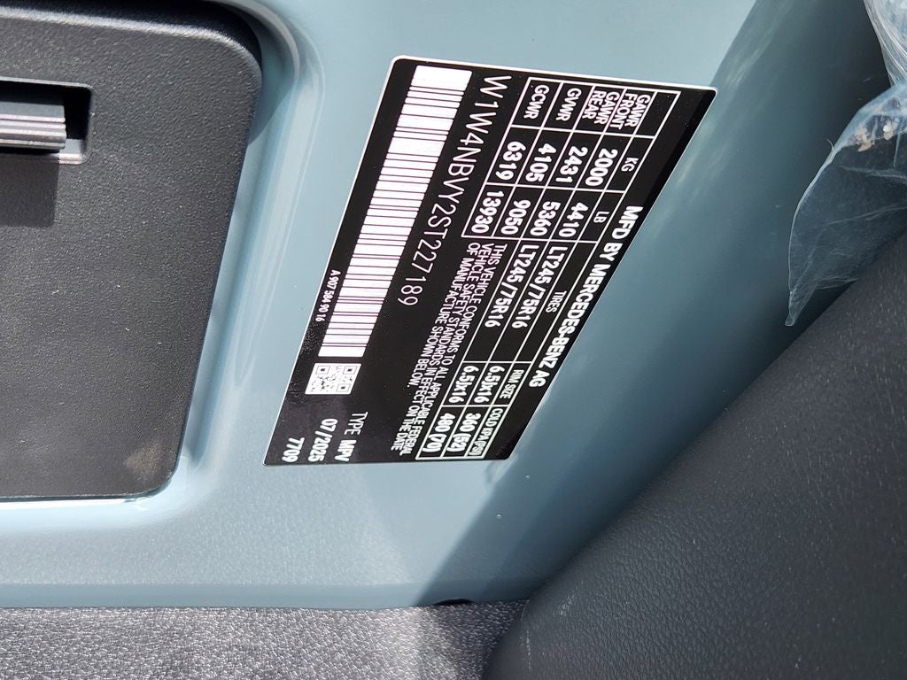 2025 Mercedes-Benz Sprinter 2500 CARGO 144 WB AWD