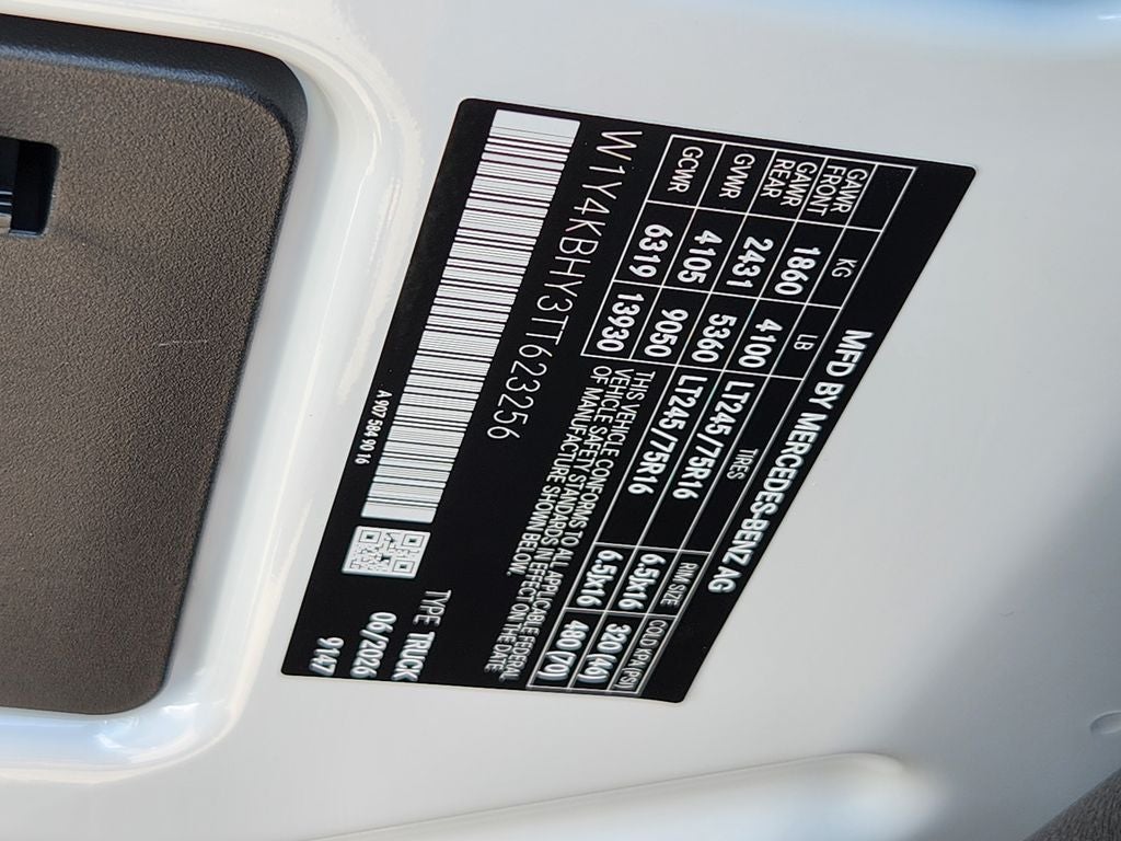 2026 Mercedes-Benz Sprinter 2500 CARGO