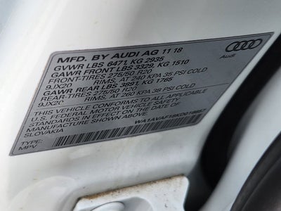 2019 Audi Q8 Premium