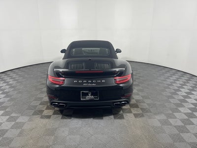 2018 Porsche 911 Turbo Cabriolet