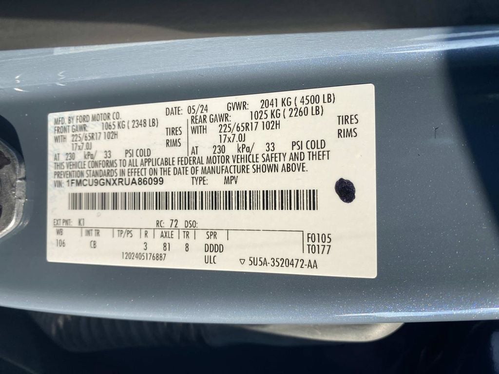2024 Ford Escape Active