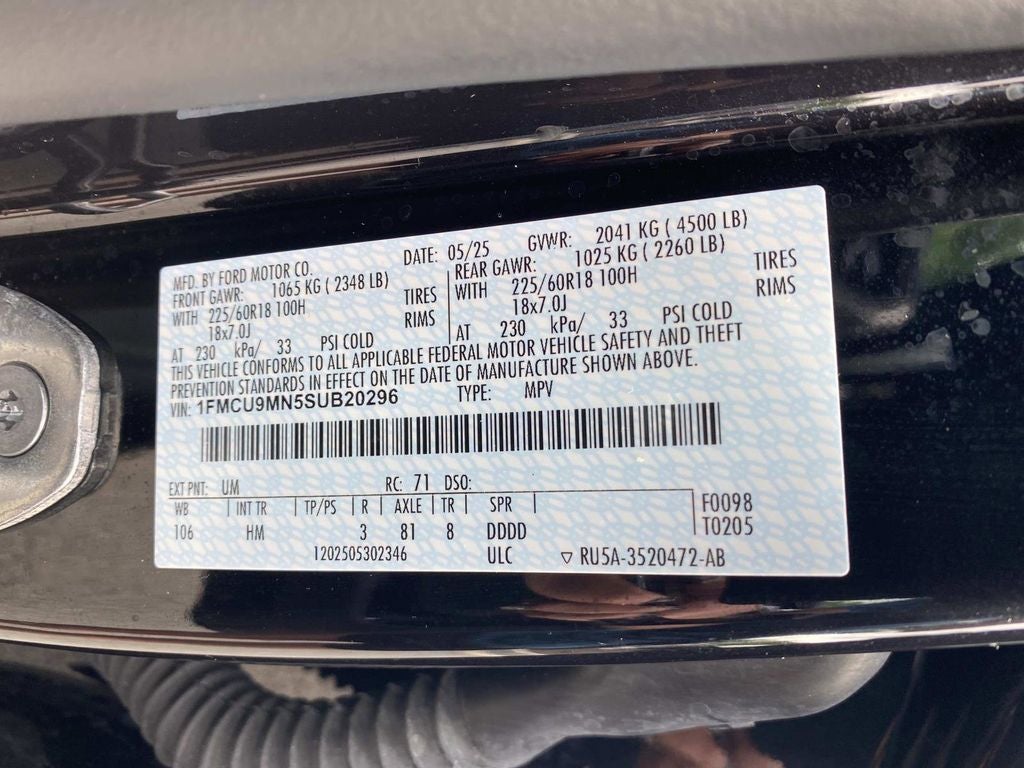 2025 Ford Escape ST-Line