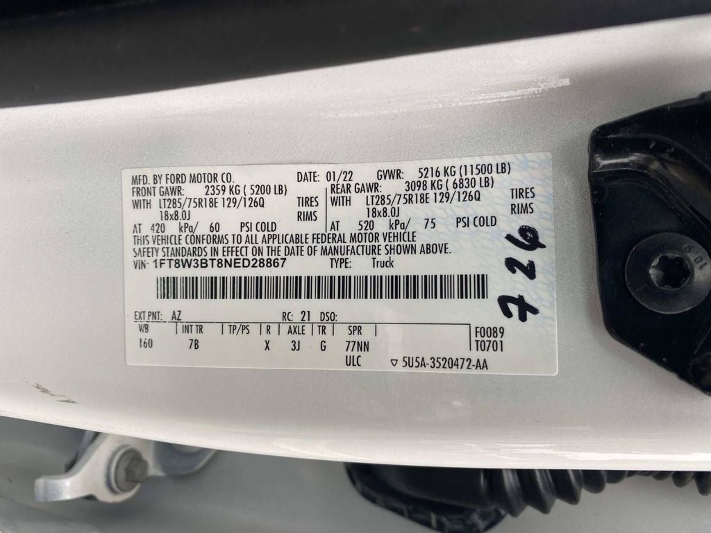 2022 Ford F-350SD Platinum