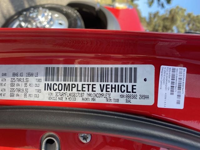 2019 RAM 5500HD Tradesman