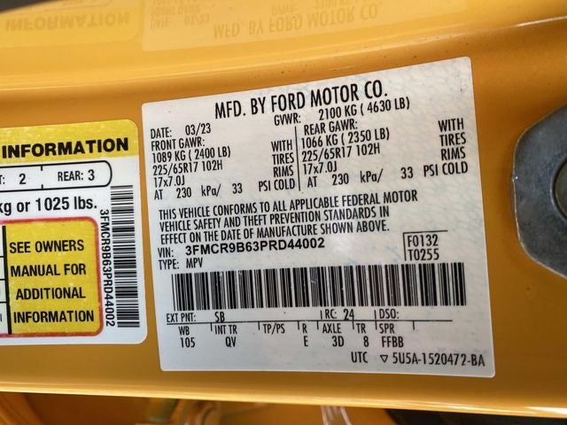 2023 Ford Bronco Sport Big Bend