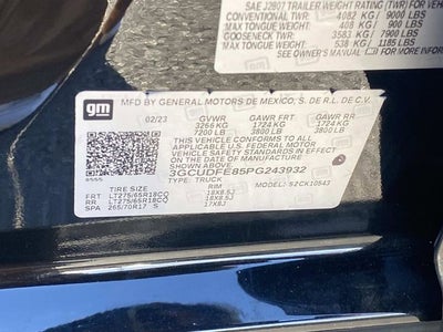 2023 Chevrolet Silverado 1500 LT Trail Boss