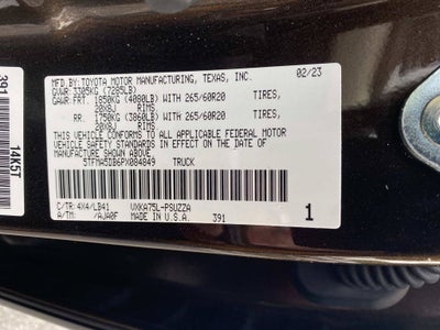 2023 Toyota Tundra 1794