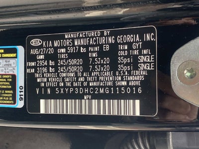 2021 Kia Telluride EX