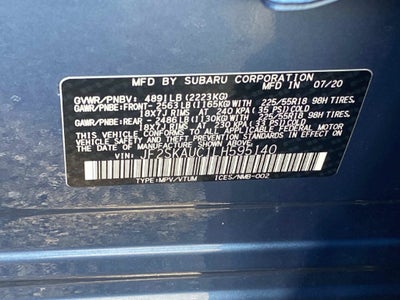2020 Subaru Forester Limited