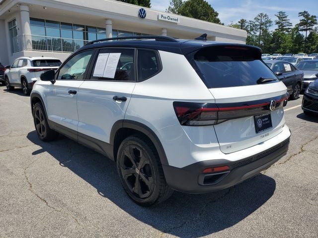 2025 Volkswagen Taos 1.5T SE Black